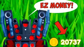 2 Fastest Ways to Grind Money in Skibidi Toilet Tower Defense  Roblox