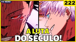 SATORU GOJO VS RYOMEN SUKUNA  VAI COMEÇAR! JUJUTSU KAISEN 222 COMPLETO