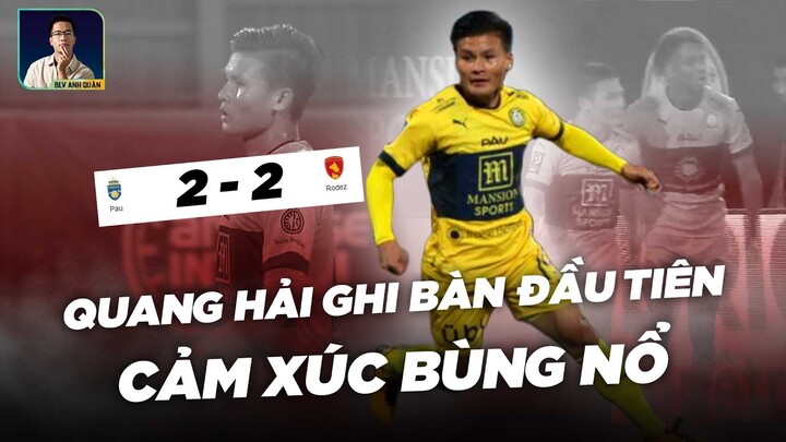 QUANG HẢI GHI BÀN ĐẦU TIÊN CHO PAU FC: CẢM XÚC BÙNG NỔ CỦA BÓNG ĐÁ VIỆT NAM