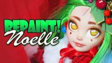 Repaint Christmas tree OOAK art doll noelle