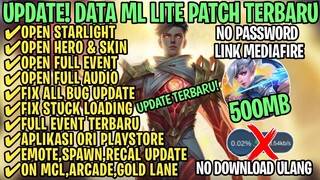 Data ML Lite Full Event 500Mb Terbaru Patch Gusion | ML Lite | Cara Mengatasi Lag & Patah Patah