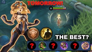 EDITH RELEASE TOMORROW | EDITH BEST BUILD by MOONTON | MLBB