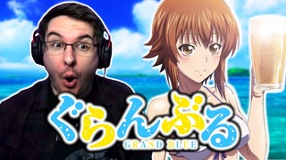 GRAND BLUE Opening & Ending REACTION | Anime OP Reaction