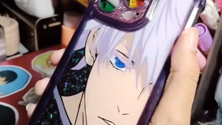 Gojo Satoru Case Painting by @michllrtnr on tktk ♡