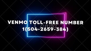 Venmo fraud department #1(504-2659-384)# Venmo support number