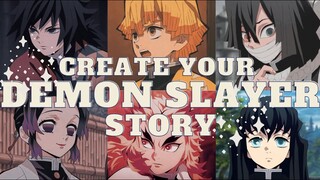 CREATE YOUR DEMON SLAYER STORY