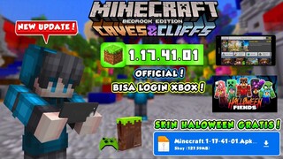 UPDATE! MCPE VERSI 1.17.41.01 OFFICIAL | XBOX LIVE + HALOWEEN & FIX BUG!