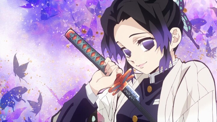 [ Demon Slayer / Kocho Shinobu mashup] I fell for her as soon as Shinobu started talking!!!!