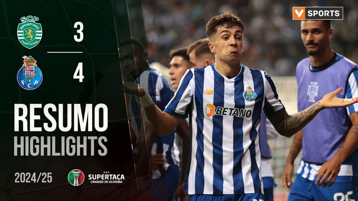 Sporting Lisbon vs Porto Higlight All Goals 2024 2025