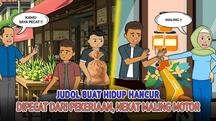 Karena Judol, Ia Hancur Pelan-Pelan, Dipecat Dari Pekerjaan, Nekat Maling Motor