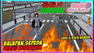 LOMBA SEPEDA RINTANGAN PALING B3RB4H4Y4 SEDUNIA SAKURA SCHOOL SIMULATOR