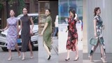 Street snap fashion Oriental cheongsam flavor/ Tik Tok video