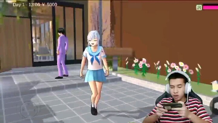 rambut baru di sakura school simulator Indonesia