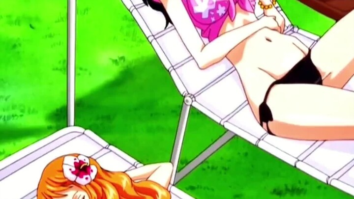Nami Robin: "Good morning!"