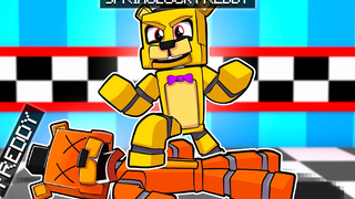 สปริงล็อค Freddy TAKES Over Minecraft Five Nights ที่ Freddys FNAF