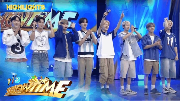 Vhong at Jhong, nagpakilala sa KPOP group na WHIB | It’s Showtime