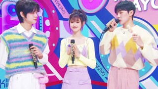 非常热情又明媚！Danielle首次mc人歌主持采访TXT+两个丹尼尔Daniel同框cut～