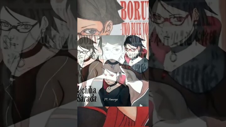 JJ Sarada mode time skip 🤤#boruto #saradatimeskip #sarada #uchihasarada #borutotwobluevortex #jj