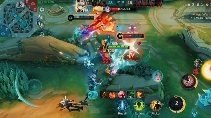 Ling di gank malah Maniac