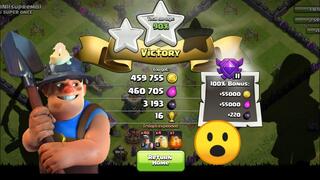 Miner farming at TH10 | Clash Of Clans | Pinoy Gaming Channel
