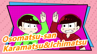 [Osomatsu-san/Hand Drawn MAD]  Matsuno Karamatsu&Matsuno Ichimatsu