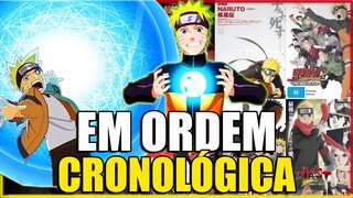 Todos os filmes de NARUTO e BORUTO em ordem cronológica - Naruto filmes