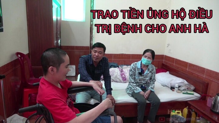 Trở lại Thăm anh Hà và trao Tiền Hỗ trợ Điều tri bệnh cho anh