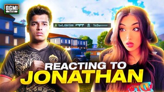 REACTING to JONATHAN GAMING | BGMI | PUBG MOBILE