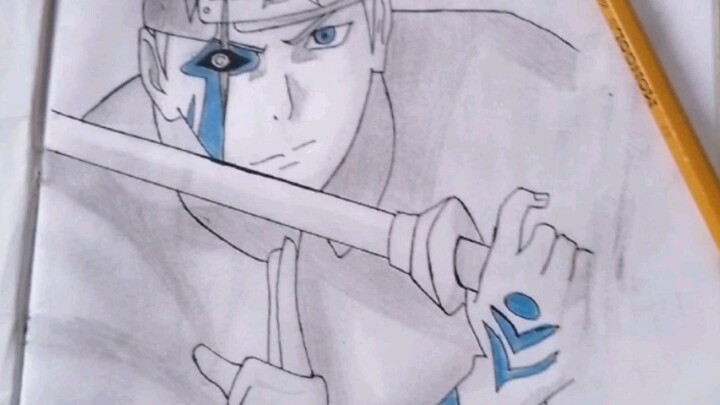 draw baruto#❤❤ simple drawing 🎨 ❤✍✍