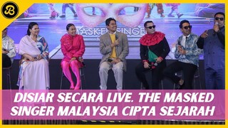 NEGARA PERTAMA BUAT LIVE, INI BERLAKU DI SIDANG MEDIA THE MASKED SINGER MALAYSIA MUSIM BAHARU