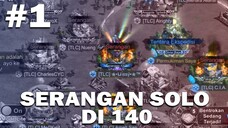 SVS SERANGAN SOLO SEKALIPUN MUSUH DI PERKUAT STATE 140 - STATE OF SURVIVAL #1