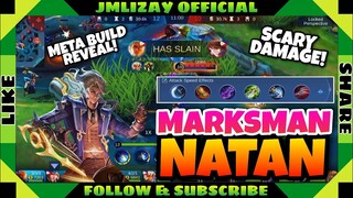 MARKSMAN NATAN Gameplay Tutorial| Kaya MANTUNAW ng MAKUKUNAT na KALABAN? #natan #mlbbcreatorcamp