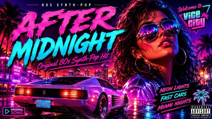 It's summer 1987 Nights 🌴 | Retro Synth-Pop