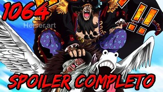 ONE PIECE 1064 (SPOILER COMPLETO) | Fase de Laboratorio (DESCONTROLADISIMO XDDD)