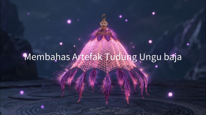 Artefak Tudung Ungu Baja Milik yin yue