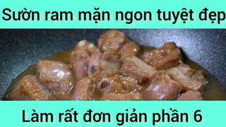 Sườn ram mặn ngon tuyệt đẹp làm rất đơn giản phần 6