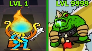 Người Que Đại Chiến Stickman Lửa Mặt Trời Tiêu Diệt Vua Cá Sấu Cực Mạnh - Top Game Android Ios