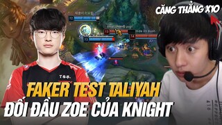 BÌNH LUẬN RANK HÀN:FAKER TRỞ LẠI RANK HÀN TEST TALIYAH& GAME ĐẤU ĐỐI ĐẦU CỰC CĂNG VỚI ZOE CỦA KNIGHT