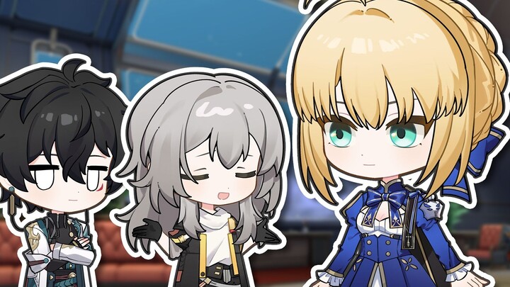 哈哈哈卡池里不仅有saber还有伊莉雅......草