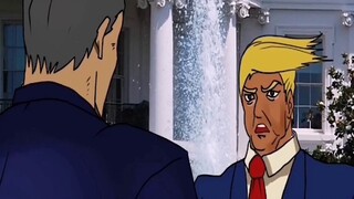 Precious historical images: White House incident