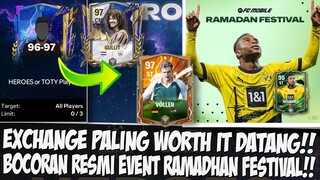 EXCHANGE PALING W NI!! BAHAS EXCHANGE PALING W DAN BOCORAN RESMI EVENT RAMADHAN EA SPORTS FC MOBILE