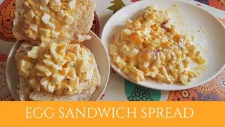 EGG SANDWICH SPREAD |EGG BREAD RECIPE