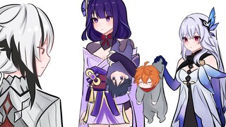 Cute mascots in Genshin Impact!!!