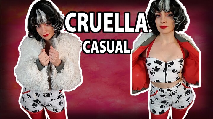 Making a casual Cruella outfit - Disney bounding