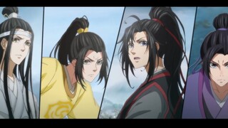 [Bapak Dao Iblis] Fenghuaxueyue [Wei Wuxian|Jin Zixuan|Jiang Cheng|Lan Wangji] Menteri Muda Pemberon