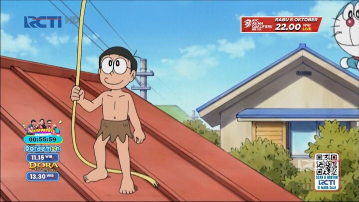Doraemon - Celana Tarzan | Mengejar Dengan Lencana Pelacak