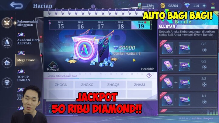 KALO DAPET 50 RIBU DIAMOND DARI MOONTON, GUA GIVEAWAY!!