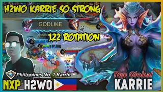 H2wo Karrie So Strong 💪💪💪 Philippines No. 1 Karrie | Top Global Karrie H2wo