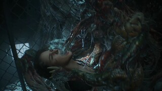 Resident Evil 3 Detective Jill was hugged by a bug