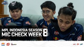 MIC CHECK MPL INDONESIA SEASON 8 WEEK 8